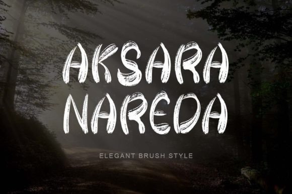 Aksara Narada: The Perfect Display Fonts for Boutique Branding