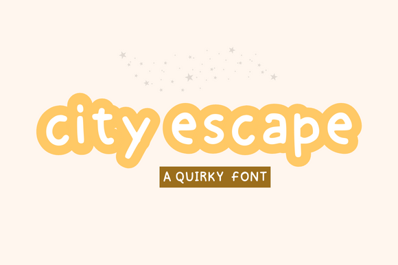 City Escape Fonts Freebies Review for Real Crafting