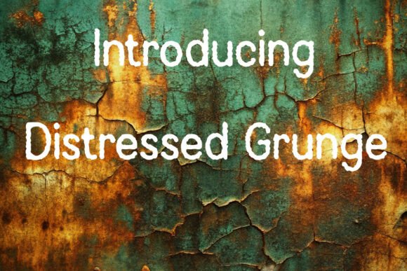 Distressed Grunge Fonts: A Display Review for Crafters