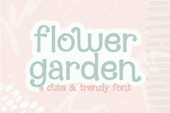 Flower Garden: A Boho Display Fonts Review for Client Projects