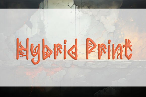 Hybrid Print: A Display Fonts Review for Real Crafters