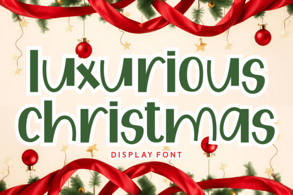 Luxurious Christmas Fonts: A Display Review for Crafters
