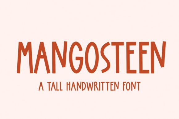 Mangosteen Fonts: A Display Choice for Local Branding