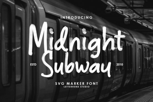 Midnight Subway Fonts: A Display Review for Modern Brands