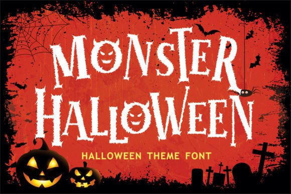 Monster Halloween Fonts: A Display Review for Sellers