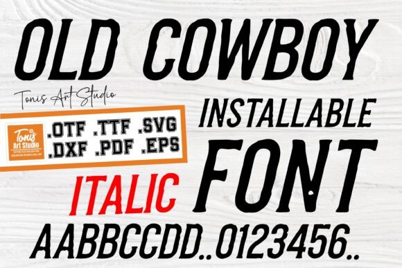 Old Cowboy Italic: A Designer's Review for Real Embroidery Work