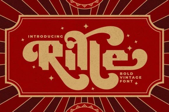 Rille Fonts: A Display Review for Real Publishing