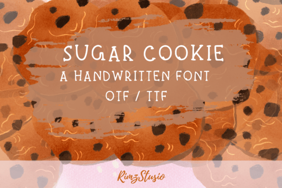 Sugar Cookie Fonts: A Display Review for Real Crafting