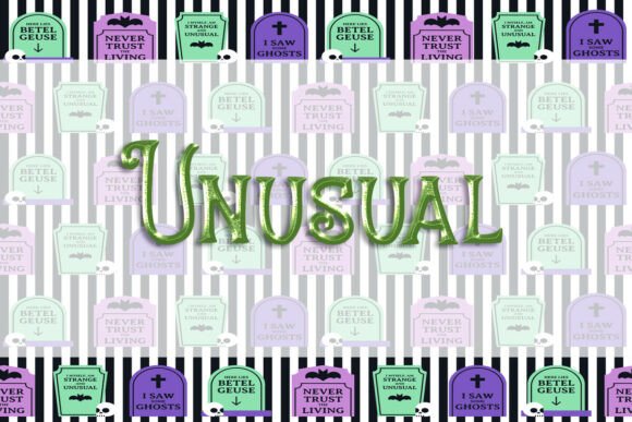 Unusual Fonts: A Display Review for Real Crafters