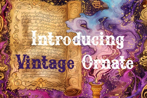 Vintage Ornate: A Premium Display Fonts Review for Branding