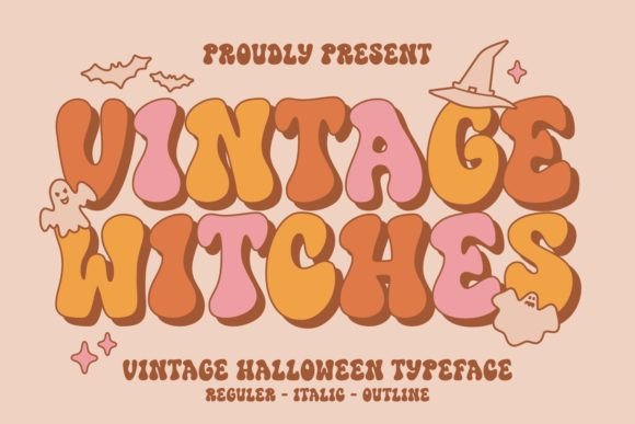 Vintage Witches Fonts: A Display Review for Local Brands