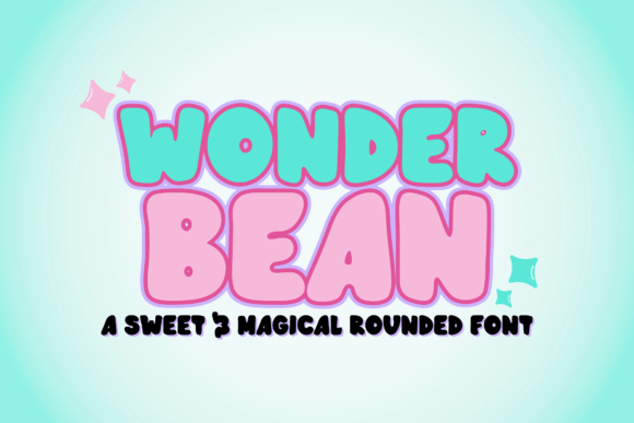 Wonderbean: A Magical Display Font for Modern Branding