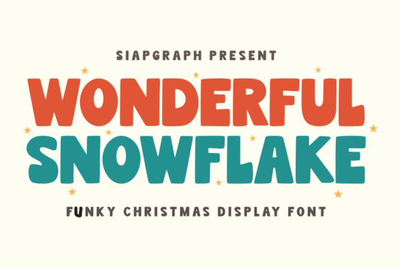 Wonderful Snowflake Fonts Review for Display Projects